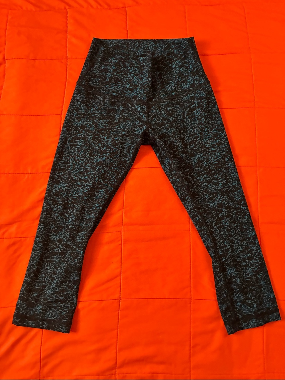Lululemon Leggings Womens 10 Multicolor High Rise Athletic Activewear Gym